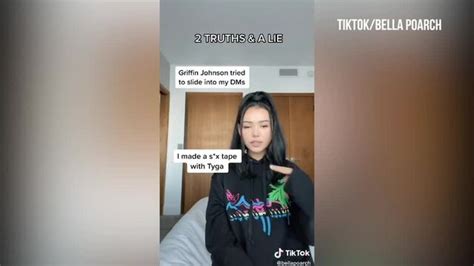 Bella Poarch finally addresses the Tyga sex tape。